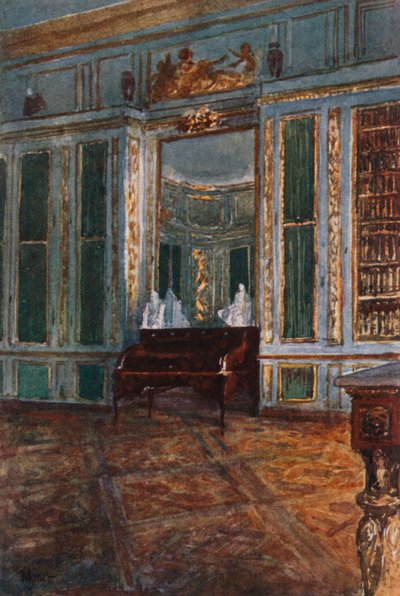 ルイ15世の図書館、ベルサイユ 作： Rene Binet